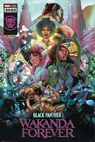 Poster, film poster Black Panther: Wakanda Forever 61x91,5 cm 