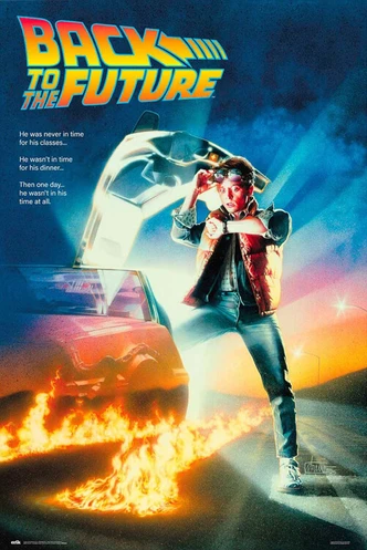 Poster, film poster Back to the Future 61x91,5 cm Poster, film poster Back to the Future 61x91,5 cm