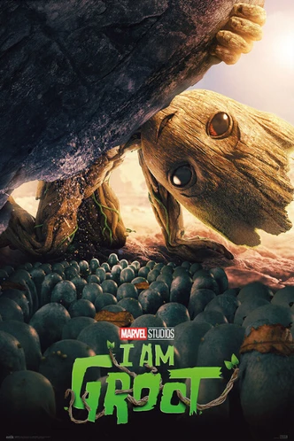 Poster, Filmposter Marvel: I am Groot - Little Guy 61x91,5 cm 