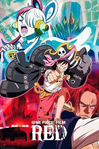 Poster, film poster One Piece: Red - Movie Poster 61x91,5 cm 