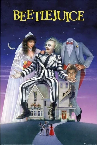 Poster, Filmposter Beetlejuice - Recently Deceased 61x91,5 cm 
