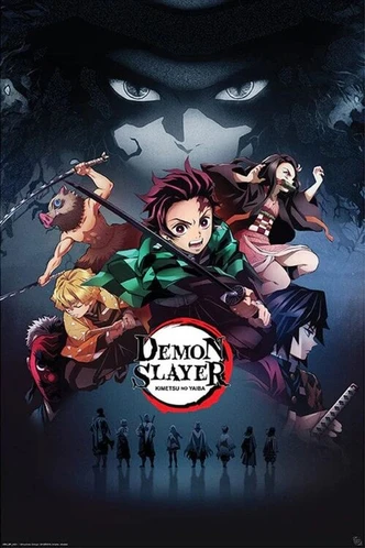 Musik Poster Demon Slayer - Group 61x91,5 cm 