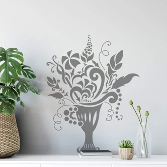 Wandtattoo Buket uni 