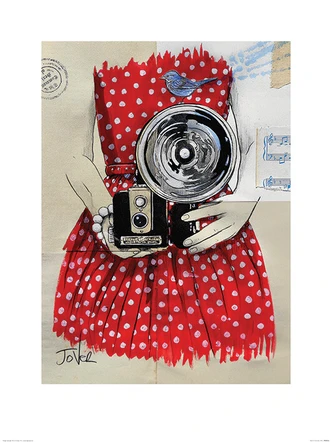 Poster Loui Jover - Flash art print, Loui Jover (60 x 80 cm) 