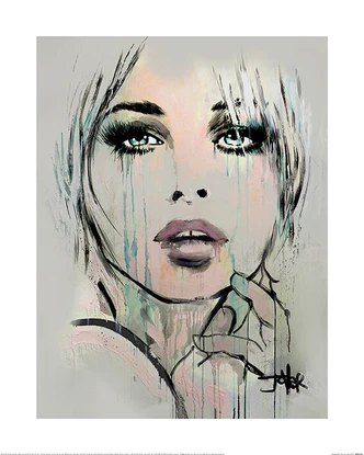 Poster Loui Jover - Anymore II art print, Loui Jover (60 x 80 cm) 