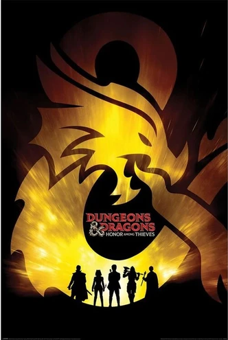 Poster, Film poster Dungeons & Dragons Movie - Ampersand Radiance 61x91,5 cm 