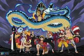 Poster, film poster One Piece - The Crew vs Kaido 91,5x61 cm 