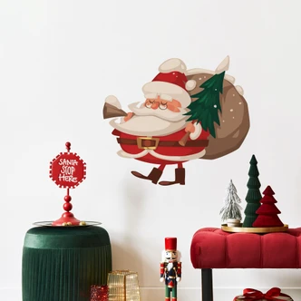 Wandtattoo Weihnachtsmann (vintage) Wandtattoo Weihnachtsmann (vintage)