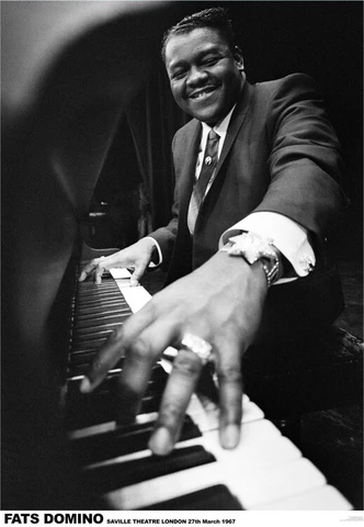 Poster Fats Domino - London 1967, Plakat (59,4 x 84,1 cm) 