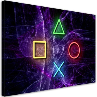 Leinwandbild, Für Gamers Spielkonsole 