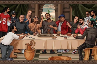 Poster, film poster The Last Supper Of Hip Hop 61x91,5 cm Poster, film poster The Last Supper Of Hip Hop 61x91,5 cm