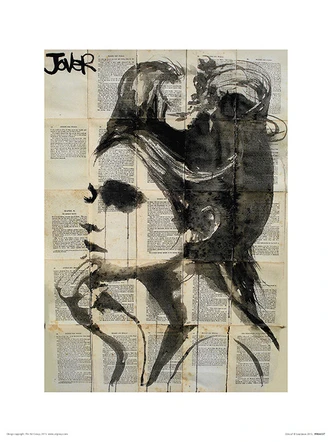 Poster Loui Jover - Etheral art print, Loui Jover (60 x 80 cm) 