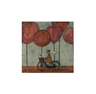Poster Sam Toft - Love is All Around Kunstdruck, Sam Toft (30 x 30 cm) 