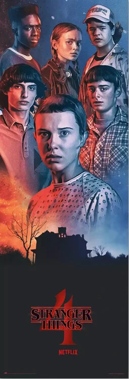 Poster Stranger Things (53 x 158 cm) 