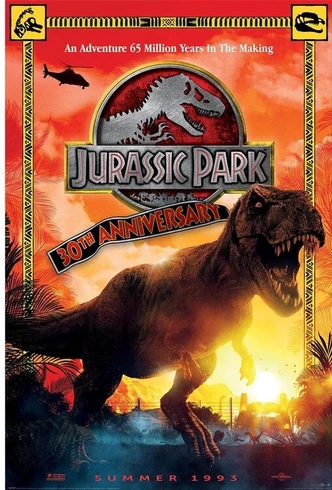 Poster, film poster Jurassic Park - 30th Anniversary 61x91,5 cm 