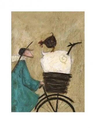 Poster Sam Toft - Taking the Girls Home Impression d'art, Sam Toft (60 x 80 cm) 