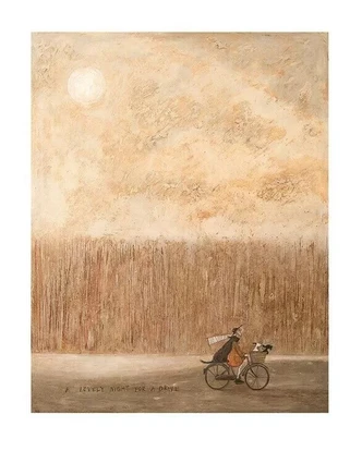 Poster Sam Toft - A Lovely Night for a Drive Impression d'art, Sam Toft (40 x 50 cm) 