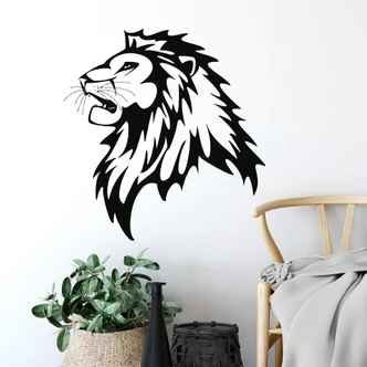 Muursticker Koning Leeuw Leo 