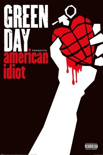 Music Poster Green Day - American Idiot Album 61x91,5 cm 