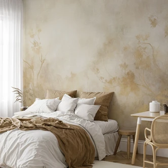 Landschap behang Big Pictures beige 3.50 x 2.70 m 