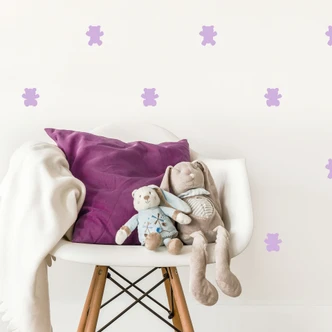 Wandtattoo Bärchen Set 