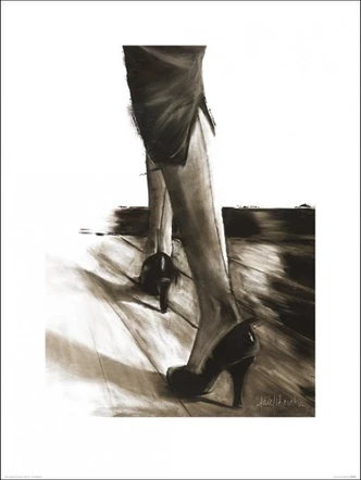 Poster Janel Eleftherakis - Little Black Dress IV art print (60 x 80 cm) 