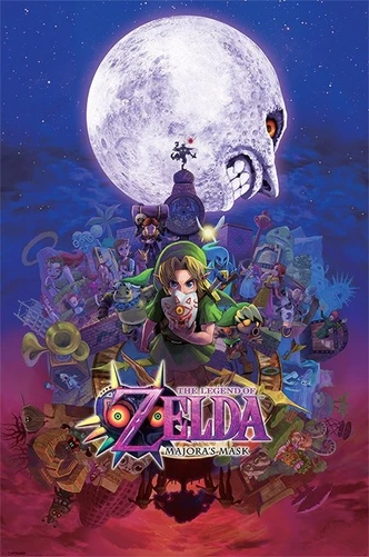 Poster, film poster The Legend Of Zelda - Majora's Mask 61x91,5 cm Poster, film poster The Legend Of Zelda - Majora's Mask 61x91,5 cm