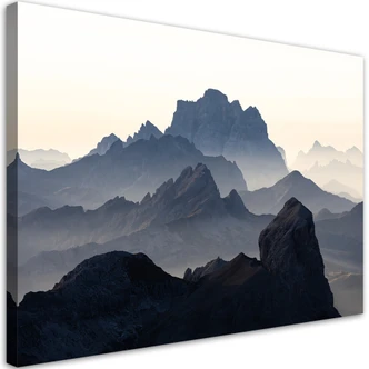 Leinwandbild, Landschaft Berge Natur 
