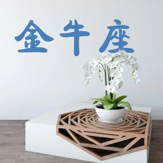 Adesivo murale - I segni zodiacali in cinese 