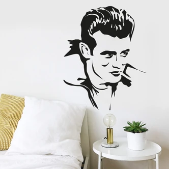Sticker mural - James Dean 