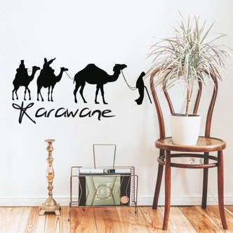 Wandtattoo Karawane 