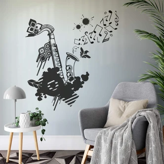 Wallsticker - Saksofon 
