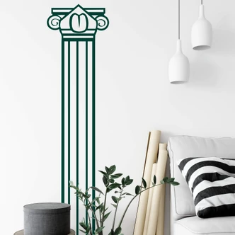 Antique Pillar Wall sticker 