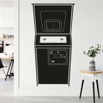 Wandtattoo Pong Machine Wandtattoo Pong Machine