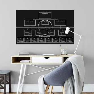 Wandtattoo Spielplan 