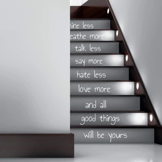 Adesivo per scale All good things... 