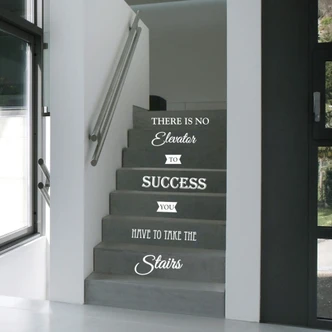 Adesivo per scale There is no elevator... 