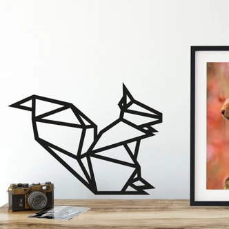 Muursticker origami ijs 