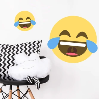 Wall Sticker Emoji Tears Of Joy 