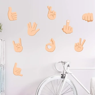 Wall Sticker Emoji Hand Sign 