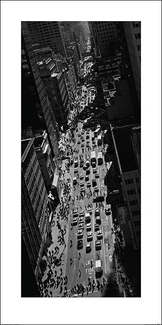 Poster Pete Seaward - New York street art print (50 x 100 cm) 