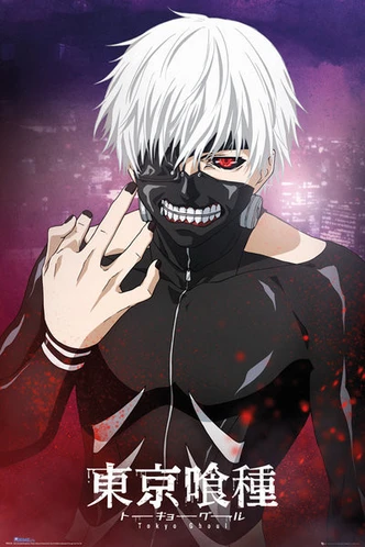 Poster, film poster Tokyo Ghoul - Kaneki 61x91,5 cm Poster, film poster Tokyo Ghoul - Kaneki 61x91,5 cm