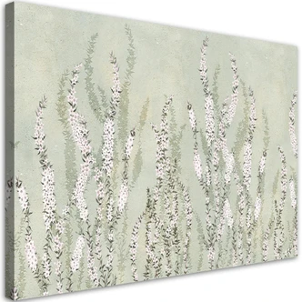 Leinwandbild, Boho Blumen Pflanzen 