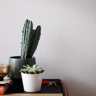 Tapete SCHÖNER-WOHNEN Vliestapete, Unitapete greige 