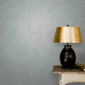 Carta da parati a tinta unita Modernista, carta da parati in tessuto non tessuto in verde 