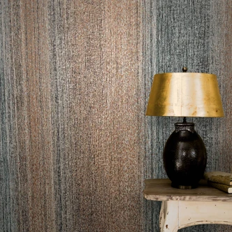 Carta da parati in vinile, carta da parati in pile vintage deluxe rame, antracite Carta da parati in vinile, carta da parati in pile vintage deluxe rame, antracite