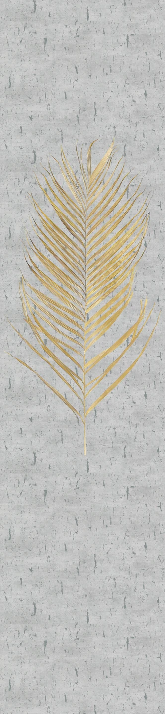 Fototapete, Vliestapete Natural Opulence Weiß Grafisch 3.30 x 0.70 cm 