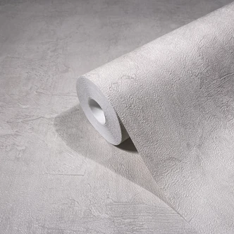 Vliestapete in Betonoptik Uni beige Struktur  