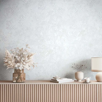 Vliesbehang betonlook grafisch modern in wit Vliesbehang betonlook grafisch modern in wit