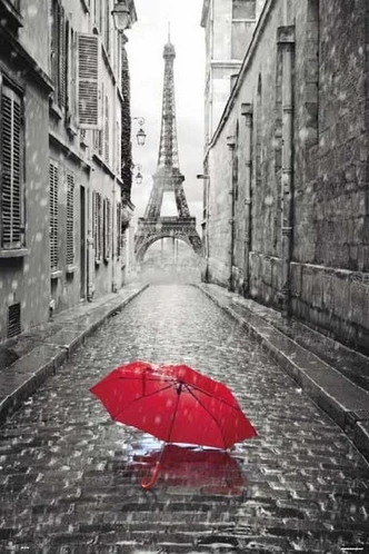 Poster Eiffel Tower 61x91,5 cm 